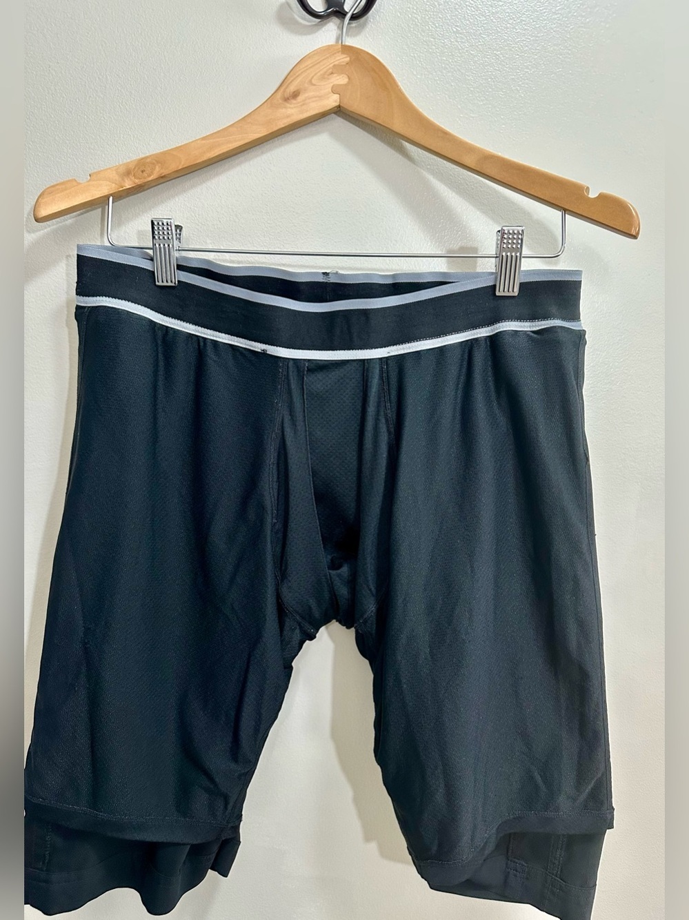 SAXX Men’s Athletic Black Shorts Size XL - Picture 7 of 9